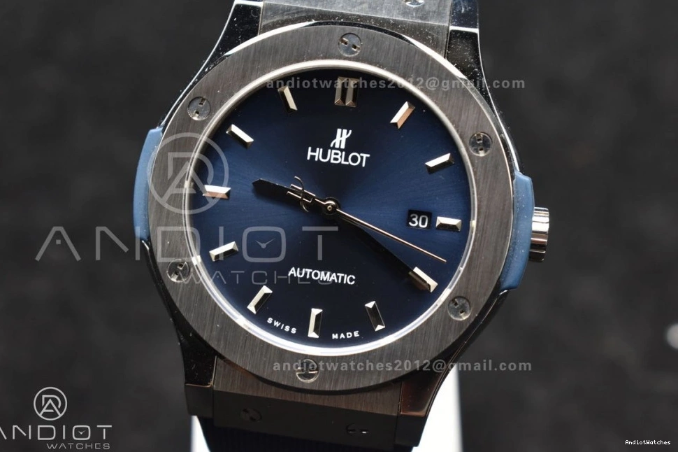 Edition 537 SS 42mm Dial Fusion HBF Packable Blue Gummy Blue Best 1:1 Strap A On 1228